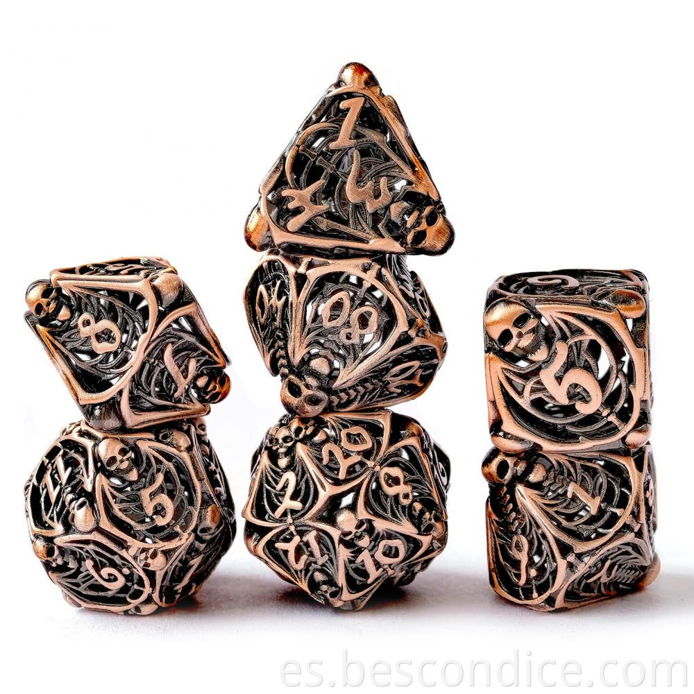 Metal Dice For Rpg Mtg Table Board Games